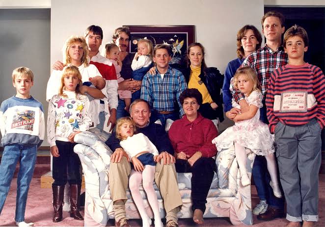 Jenna Miscavige with her family