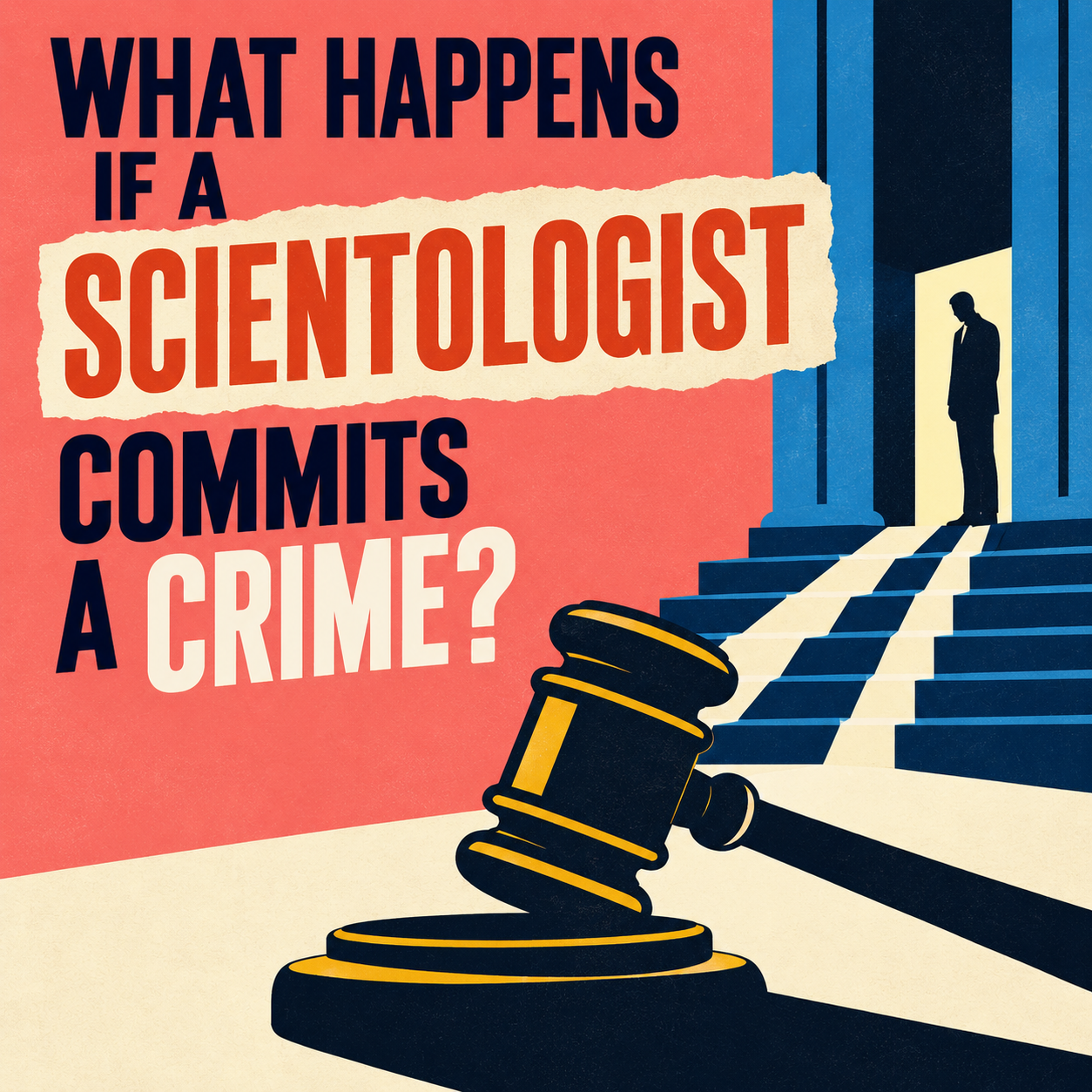 What happens if a Scientologist commits a crime?